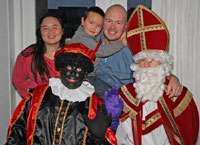 Op de foto met Sint en Piet